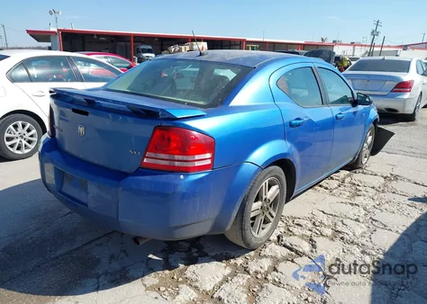2008 Dodge Avenger Sxt from USA, damaged, VIN 1B3LC56K18N114731